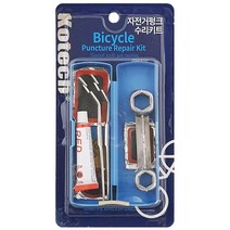 코텍 자전거펑크 수리키트(K-9387) 수리공구 펑크패치 펑크수리 자전거수리 빵꾸패치 수리킷, 상세페이지 참조