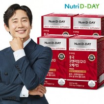 뉴트리디데이 프리미엄 홍국 코엔자임Q10 오메가3 4박스 4개월분, 단품, 단품