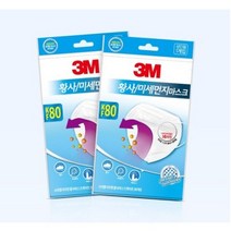 3M 이지핏 황사마스크 KF80 화이트, 1개입, 30개