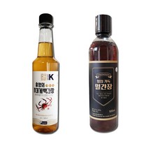 홍영의 간장 붉은대게 백간장(500ml) + 멸치 가득 멸간장(500ml), 1개, 500ml+500ml