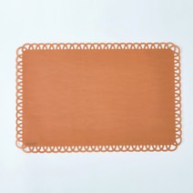 모던하우스 소프트니팅 식탁매트 오렌지 PL0320569, 가로:43cm 세로:29cm