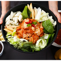 [요리버리] 춘천 통나무집닭갈비 3대천왕 닭갈비, 01. 통나무집닭갈비2인분(800g), 상세설명 참조, 800g
