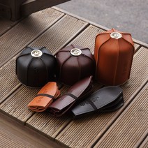 가죽 이소가스 워머 230g, 진브라운