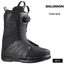 살로몬 SALOMON 스노우 보드 부츠 하드 타이탄 BOA 남성 블랙 2023모델 일본정규품
