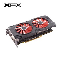 XFX Radeon RX580 8GB 그래픽 카드 GDDR5 256bit 게임 비디오 DirectX 12 데스크탑 컴퓨터 GPU DVI-D/HDMI/DPRX470 / RX590, [11] RX580 4GB 2Fan