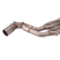 튜닝 오디오오토바이 배기 슬립온 프론트 링크 파이프 모토 시스템 혼다 CBR 650R 2014 - 튜브, 한개옵션0