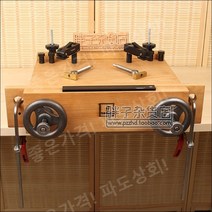 목공 테이블 작업대 콘솔 바이스 원목 가공 대패 목재 손질 양손 휠, 테이블 래칫 클램프 클램프 테이블 클램프 배플