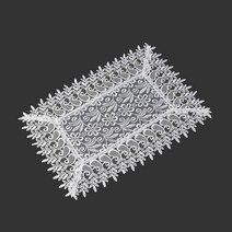 거실 테이블러너 협탁 식탁러너 화이트 레이스러너 A45x30