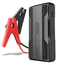 밧데리재생기 (에서 선박 us) 12V 자동차 점프 스타터 배터리 20000mah 휴대용 비상 부스터 시작 장치 가솔, 01 black