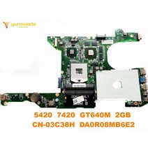 컴퓨터부품 호환 DELL 5420 7420 노트북 마더보드 GT640M DA0R08MB6E2 테스트