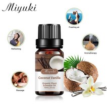 코코넛오일 마사지오일 가슴오일 바디오일에센셜 오일 디퓨저 10ML 홈 케어 양초 제조 향수 아로마 테라, 01 10ml_44 VETIVER