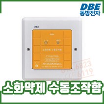 (동방전자) 소화약제 수동조작함. 매립박스. 노출박스