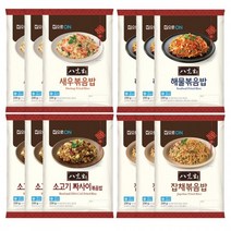 [집으로온] 집으로ON 팔선생 볶음밥 230g 새우x3개+해물x3개+짜사이x3개+잡채3개(