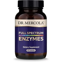 Dr. Mercola Full Spectrum Enzymes 닥터 머콜라 풀 스펙트럼 효소 90캡슐
