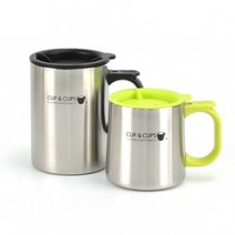스테인레스 이중 점보 머그컵 530ml, 점보머그 530ml