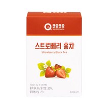 쿠우쿠우 스트로베리 홍차 티백 10개입, 단품