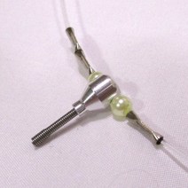 스프링 외수질채비 농어 광어 우럭 외수질낚시 줄꼬임방지 생미끼 채비 (2개입)