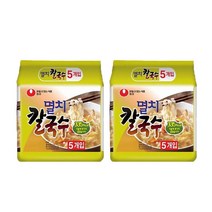 [농심] 멸치칼국수(멀티팩) 98gx10개입, 10개입