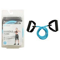 코어블레이드 핸들 튜브 841CB6HI-6895 스트레칭/튜빙세트/요가/피트니스/라텍스/홈피트니스/홈트레이닝, 블루(미들) 중급자용