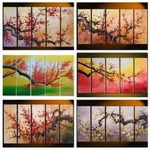 Oil Painting [해외] 목단꽃액자 연꽃유화 매화그림 장미꽃그림 해바라기꽃그림 목단화 16