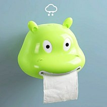 캐릭터 부착식 휴지걸이 어린이 유아 욕실꾸미기 유치원
