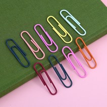 사무용 컬러 클립 1팩, 상세페이지 참조, 상세페이지 참조