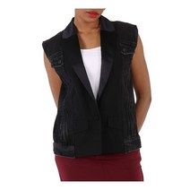 Filles A Papa Ladies 여성 Black 블랙 Bonie Denim 데님 Jacket Brand Size 브랜드 사이즈 1 620212101Black 블랙 /Black