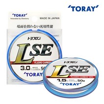 토레이 토요후론 L-SE 카본라인 50m 바다목줄 낚싯줄 카본목줄 토레이목줄 0.8~5호, 1.5호