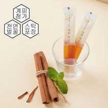 꿀스틱 프리미엄 야생화꿀 계피꿀 10gx30포