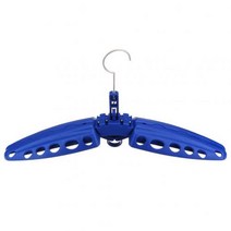 접이식 잠수복 행거 2개 드라이슈트 서핑슈트 스탠드, Blue