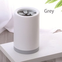 강아지발세정제 대형견 발씻기 발닦기 풋클렌저 자동세척기 발바닥 클리너 산책후발 휴대용 애완 동물 발 세탁기 컵 빨리 세척 개 고양이 청소 버킷 실리콘 도구, [01] 라이트 그레이, [01] L