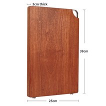 도마 취요남 대구 류수영 이상민 나무 플레이팅도마 흑단 도마 곰팡이 방지 항균 단단한 나무 도마 쉬운 청소 미끄럼 방지 주방 액세서리, 38X25cm