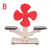 휴대용 태양열발전기 배터리 캠핑 차박 전원 충전기 태양열 팬 광 발전기 DC 모터 미니 패널 DIY 과학 교, 02 B