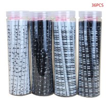 36pcs 뮤지컬 노트 연필 2B 표준 라운드 연필 피아노 노트 쓰기 드로잉 도구 문구 학교 학생 선물, 혼합 색상