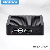 미니피씨 OEM 산업용 베어본 미니 데스크탑 PC N2920 J1900 팬리스 서버 리눅스 우분투 쿼드 코어 x86 컴퓨터, [02] J1900 WIFI, [02] 2G RAM 32G SSD
