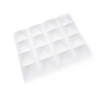 방음재 차음재 흡음판 흡음제 매트 셀프 아파트 층간 실내 벽지 바닥 방음패드다채로운 방음 폼 어쿠스틱, 04 WHITE