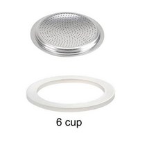 커피 고무 링 가스 켓 세트 유연한 와셔 반지, CHINA, 6 cup sieve