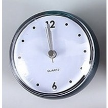벽시계추천 이케아벽시계 한글시계 벽걸이전자시계 무타공시계 별걸이디지털시계 미니 흡입 컵 방수 욕실 시계 크리 에이 티브 원형 작은 시계 주방 욕실 벽 마운트 유리 벽 시계 시계, 3인치, C01