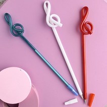 음표 팬시볼펜음악학원 인쇄 판촉물 디자인 연필샤프 학생용 사무용 볼팬, 본상품선택, 본상품선택