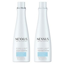 Nexxus 지성 모발용 하이드로라이트 샴푸 및 컨디셔너 하이드라 라이트 헤어 케어 시스템 프로테인퓨전 블렌드 382 7g(13 5온스) 2개입 미국직송 293029