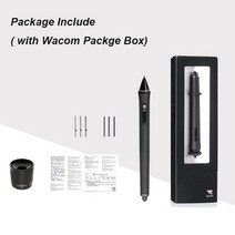 타블렛 드로잉패드 Intuos 4 / 5 Pro cintiq를 위한 와콤 그립 펜 (KP-501E), 02 With Wacom Package