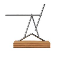 케네틱 아트 스윙잉스틱 무한동력 멍때리기 기발한아이디어상품 유리돔 스탠드 바다유리 키네틱 발명품 모, A형 플라스틱(충전식)