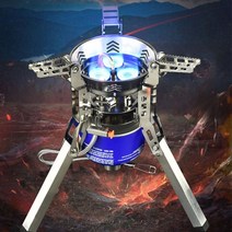 [BULIN] 캠핑용 방풍 강염버너 스토브가스 6800W 3구 간편휴대 1KG