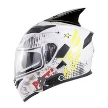 블루투스 헬멧 오픈페이스 AGV 덱스톤 SOL 할리 비틀 쇼에이 오토바이용품 매장 보난자, 카 갓 화이트