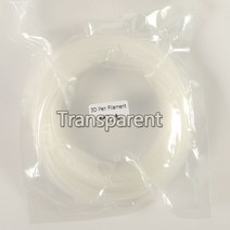 3D 프린팅 재료 3d 펜용 플라스틱 10 미터 PLA 1.75mm 프린터 필라멘트 인쇄 압출기 액세서리 부품 투명 흰색 목재, Transparent