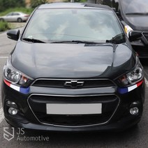 JS automotive 더넥스트스파크 전용 차량 프론트 앞 범퍼 언더 라인 삼색 국기 데칼 스티커 자동차 꾸미기 인테리어, F타입_퍼포먼스