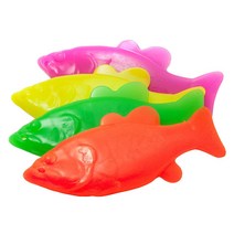 러프독 물고기 강아지 물놀이 장난감 둥둥꼬기 L, 오렌지