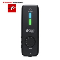 IK Multimedia IRig PRO IO 미디 인터페이스, IRigPRO-I/O