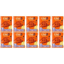 EllasKitchen 엘라스키친 당근 고구마 라이스케이크 7개월이상 40g 10팩