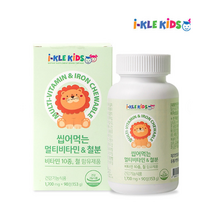 아이클kids 씹어먹는멀티비타민앤철분90정, 1개, 90정